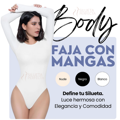 BODY MANGA LARGA MOLDEADOR